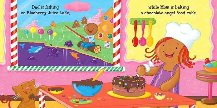 The Gingerbread Family: A Scratch-and-Sniff Book