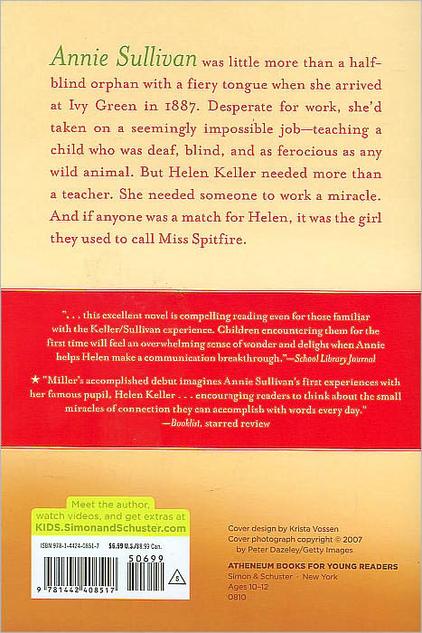 Miss Spitfire: Reaching Helen Keller