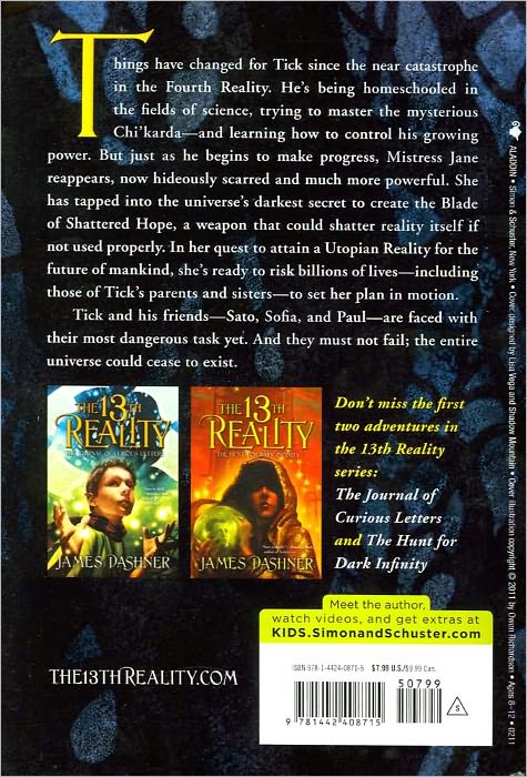 The Blade of Shattered Hope (13th Reality Series #3)