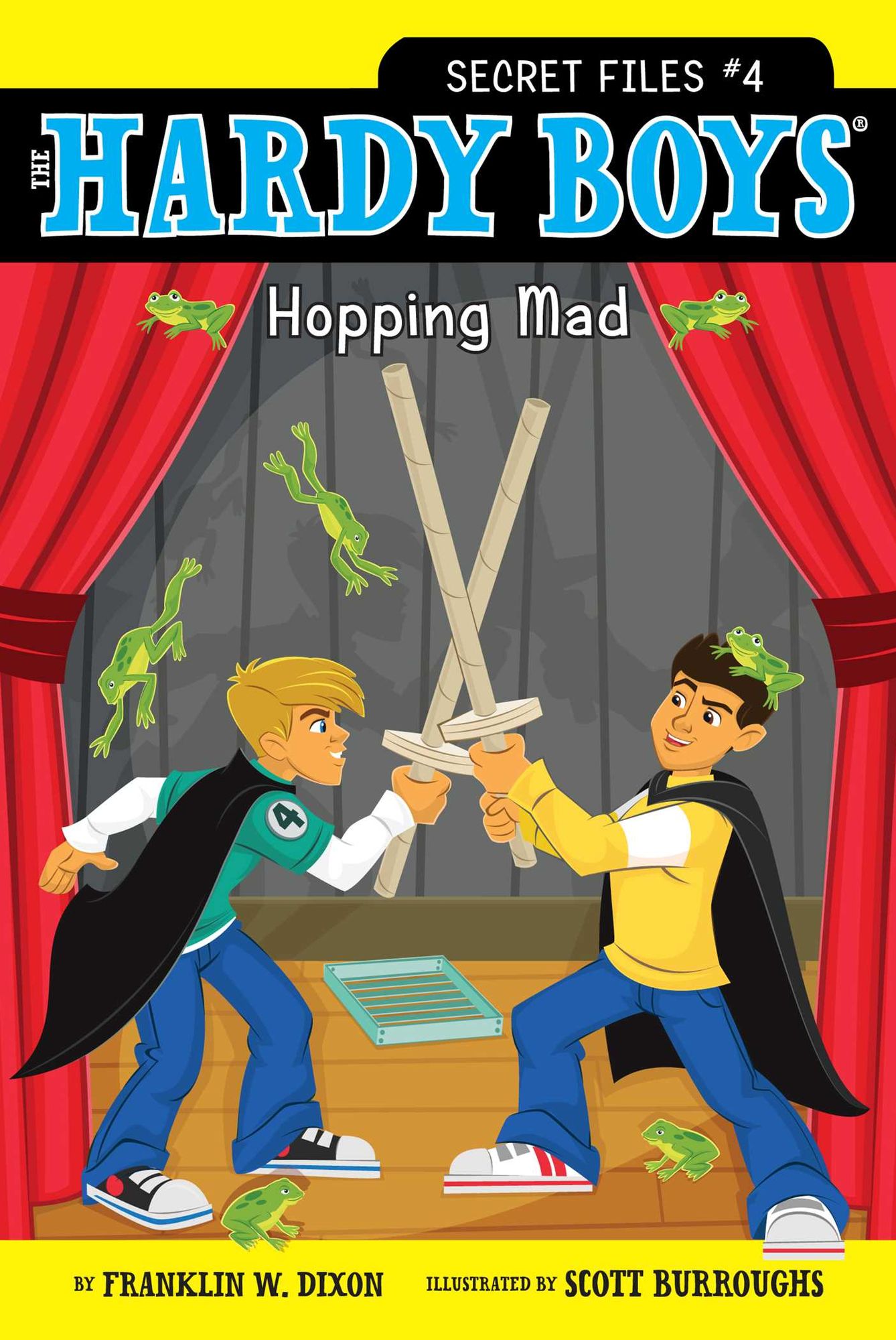 Hopping Mad (Hardy Boys Secret Files Series #4)