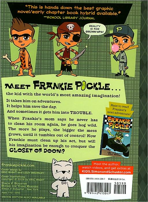 Frankie Pickle and the Closet of Doom (Frankie Pickle Series)