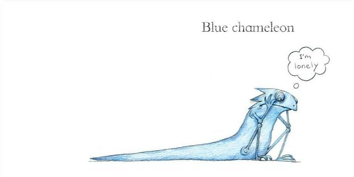 Blue Chameleon