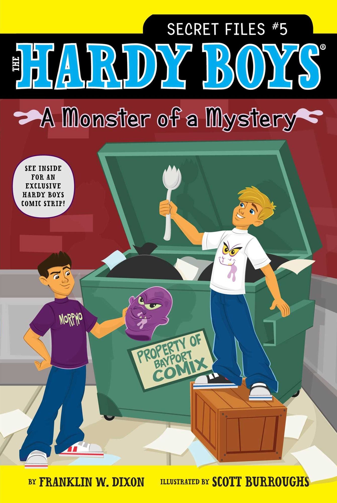 A Monster of a Mystery (Hardy Boys: Secret Files Series #5)