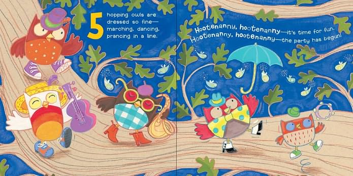 Hootenanny!: A Festive Counting Book