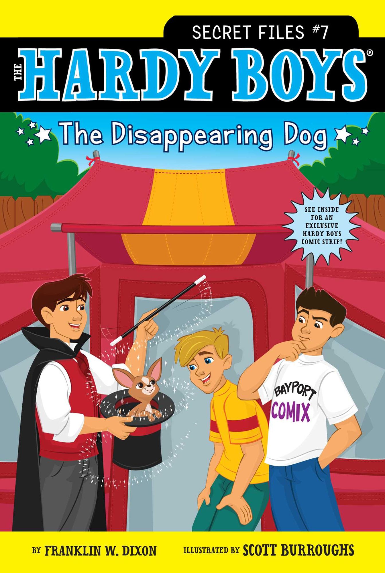 The Disappearing Dog (Hardy Boys: Secret Files Series #7)