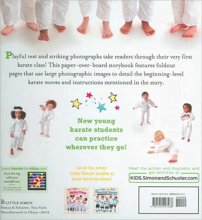 My First Karate Class: A Book with Foldout Pages