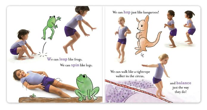 My First Gymnastics Class: A Book with Foldout Pages