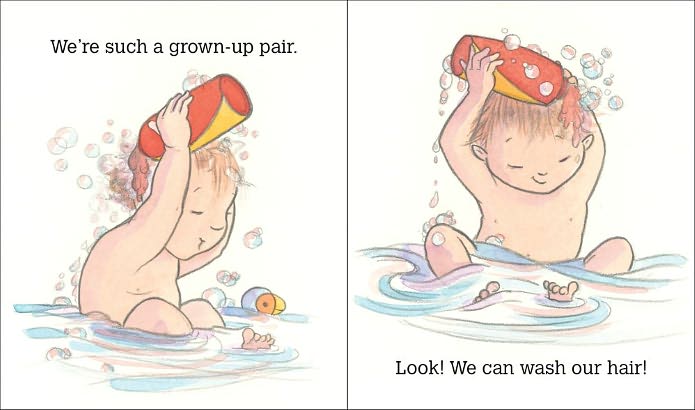 Bathtime for Twins