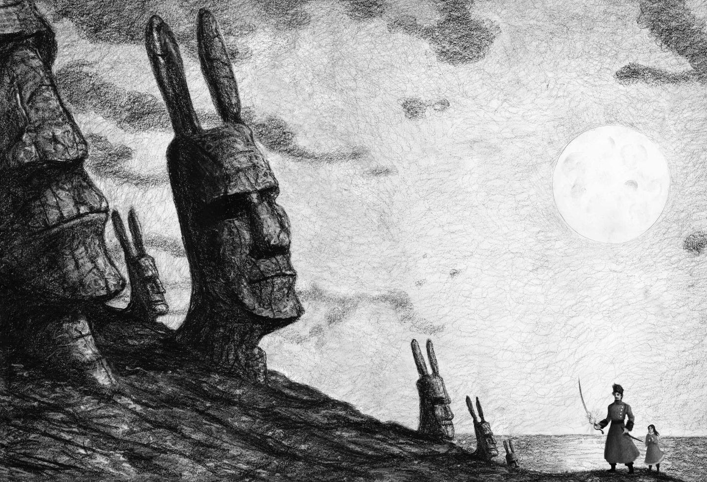 E. Aster Bunnymund and the Warrior Eggs at the Earth's Core!