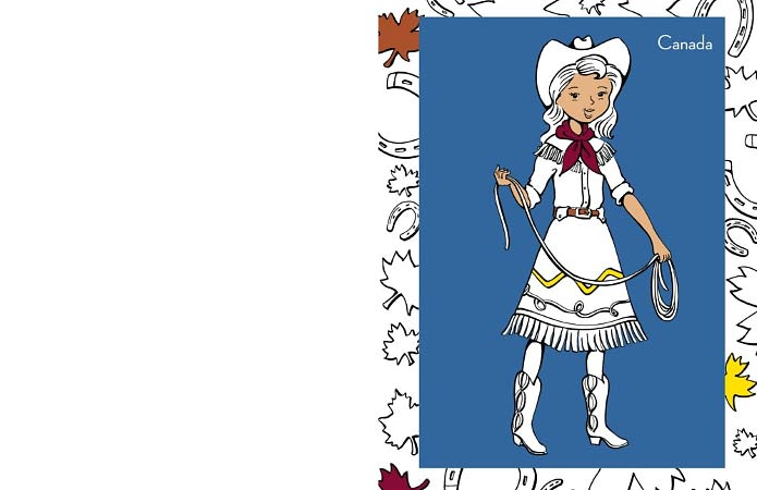 Pretty Costumes: Beautiful Costumes to Color!