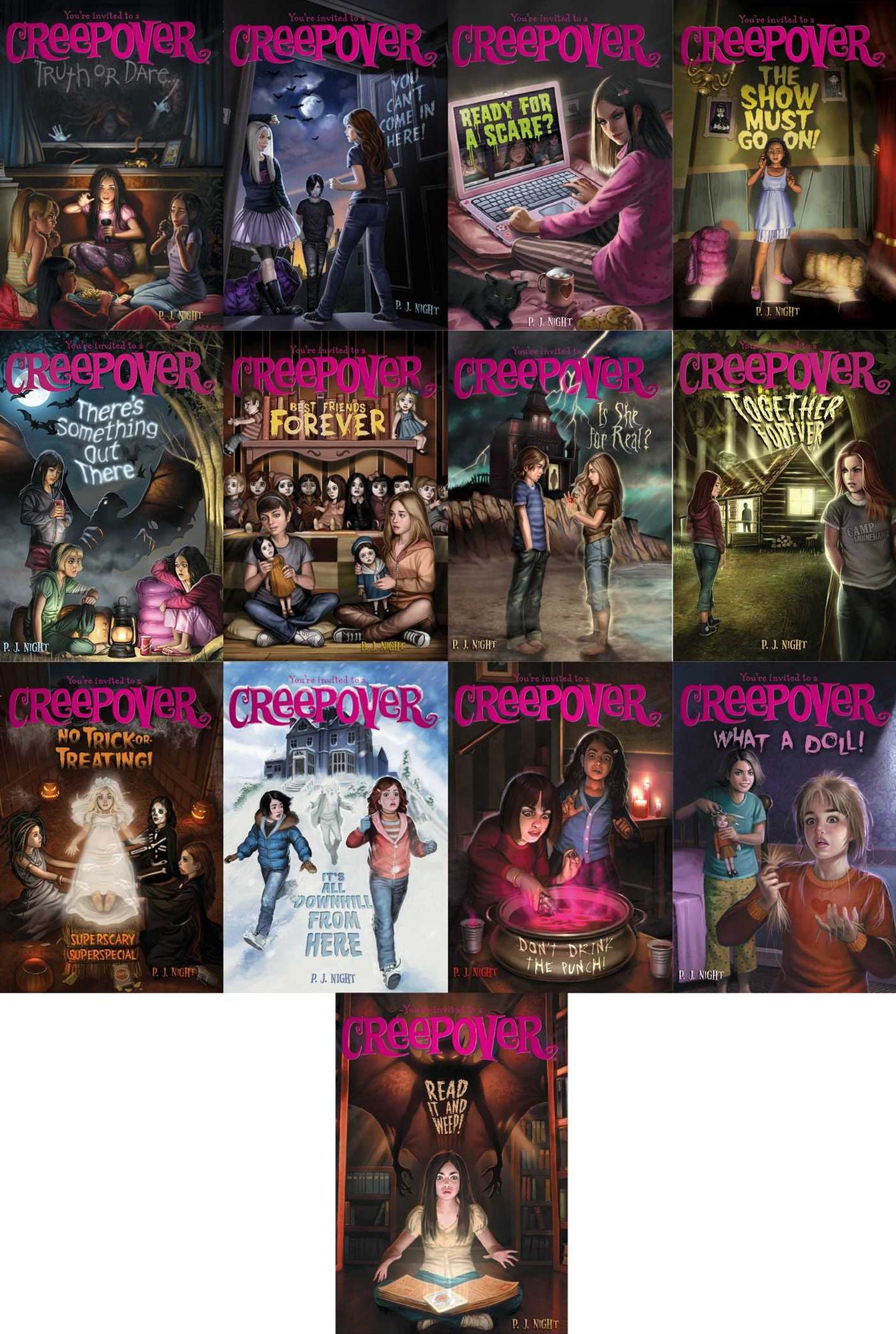 Don't Drink the Punch! (You're Invited to a Creepover Series #11)