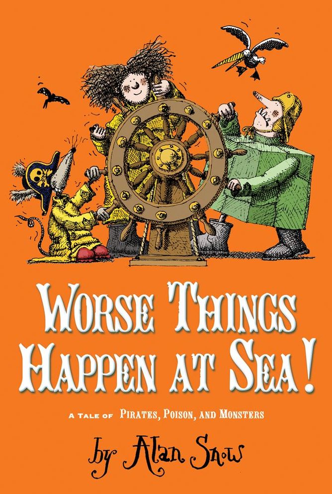 Worse Things Happen at Sea!: A Tale of Pirates, Poison, and Monsters (The Ratbridge Chronicles Series #2)