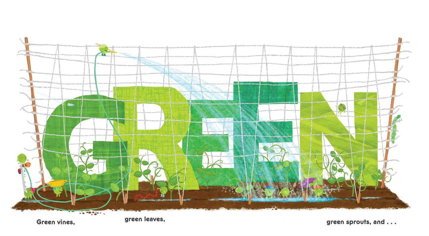Little Green Peas: A Big Book of Colors