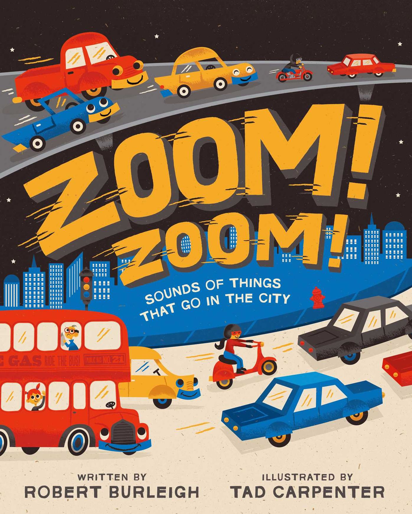 Zoom! Zoom!: Sounds of Things That Go in the City (with audio recording)