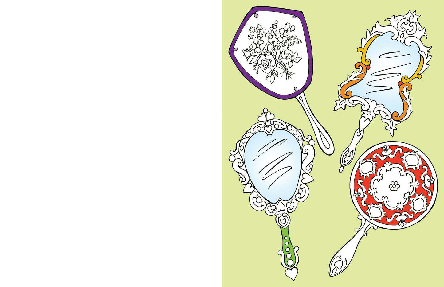 Pretty Princesses: Beautiful Princesses to Color!