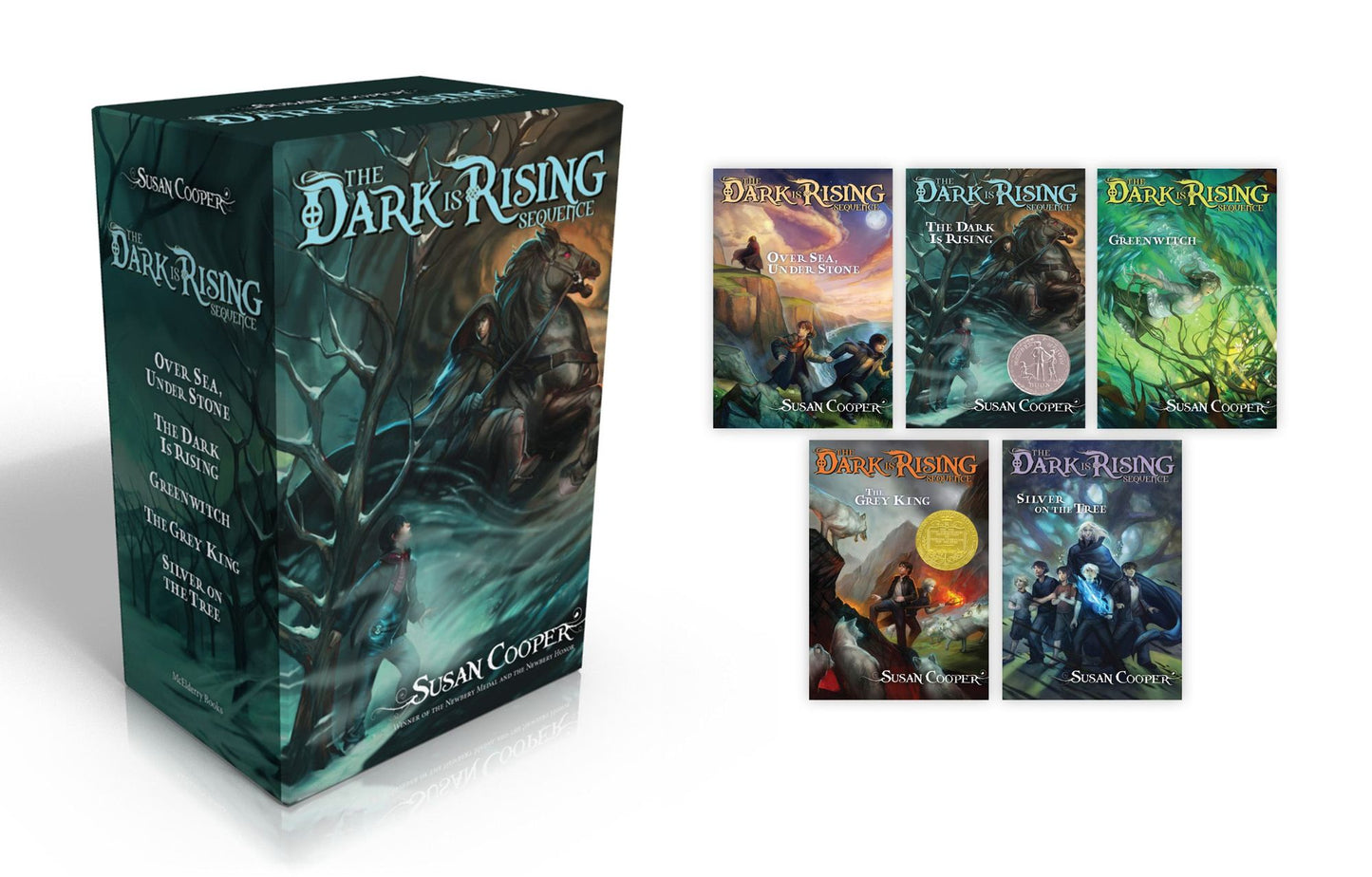 The Dark Is Rising Sequence: Over Sea, Under Stone; The Dark Is Rising; Greenwitch; The Grey King; Silver on the Tree