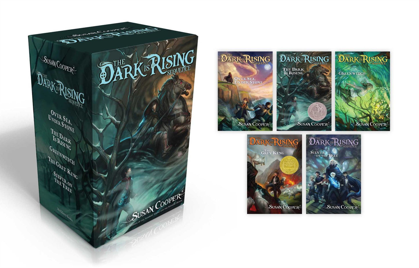 The Dark Is Rising Sequence: Over Sea, Under Stone; The Dark Is Rising; Greenwitch; The Grey King; Silver on the Tree