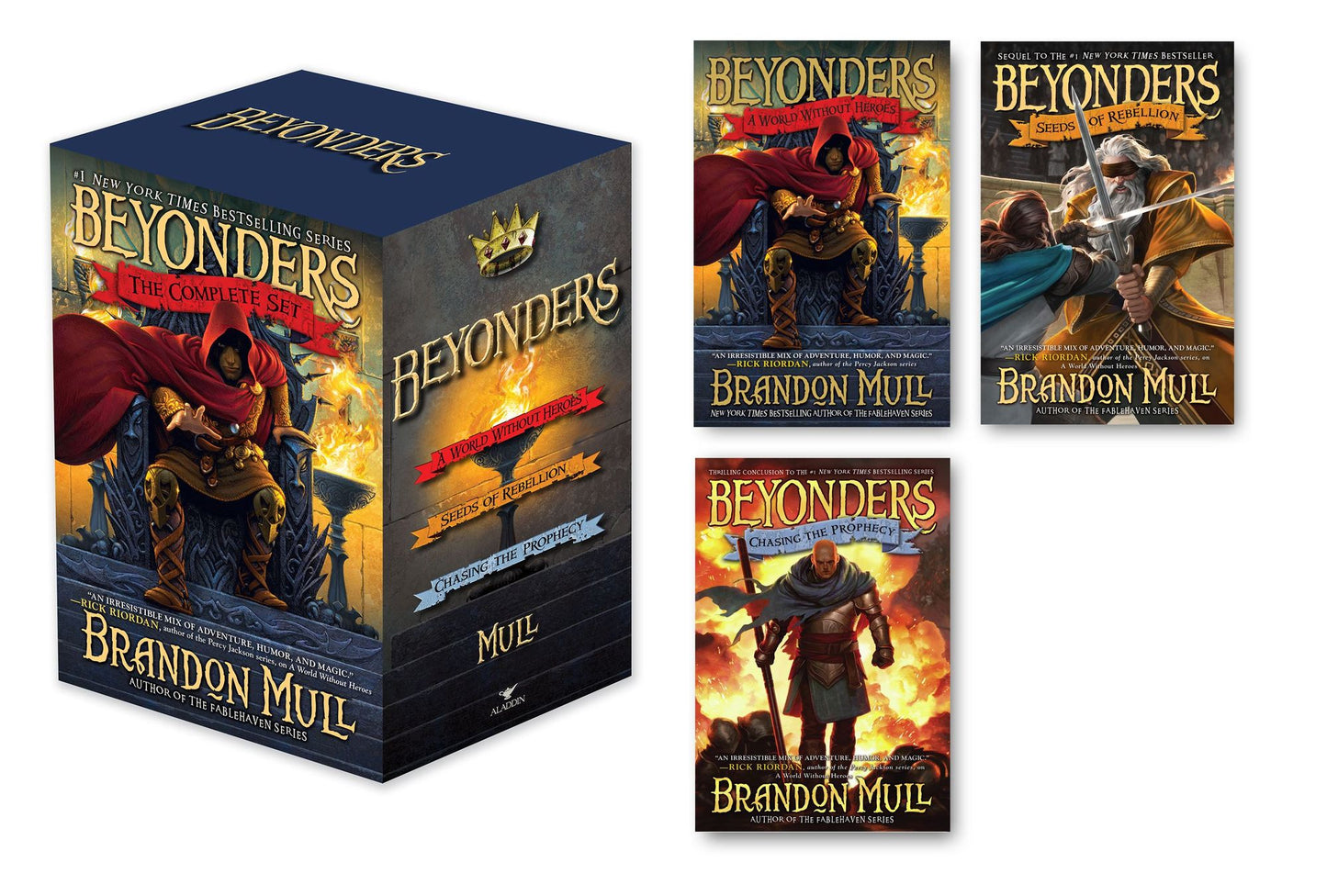 Beyonders The Complete Set: A World Without Heroes; Seeds of Rebellion; Chasing the Prophecy