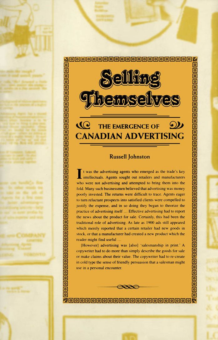 Selling Themselves