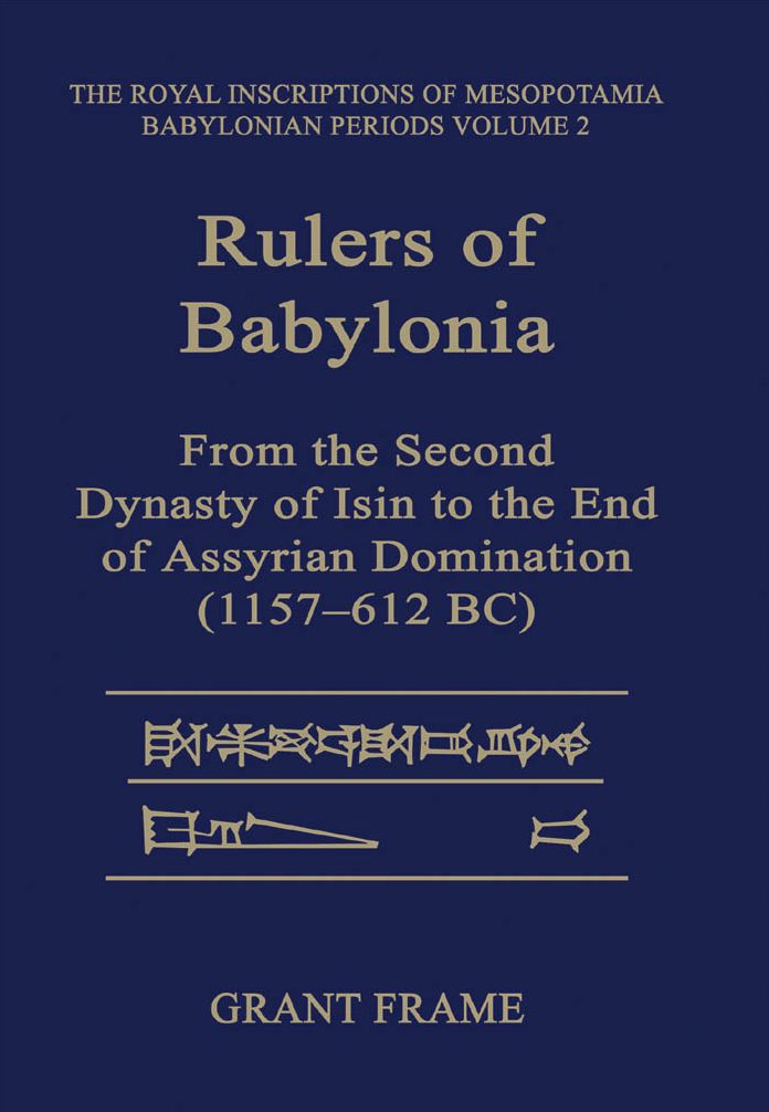 Rulers of Babylonia - Rimb 2