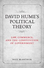 David Hume's Political Theory: Law, Commerce and the Constitution of Government