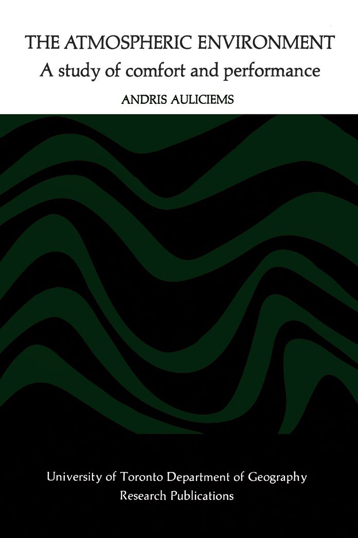 The Atmospheric Environment: A Study of Comfort and Performance