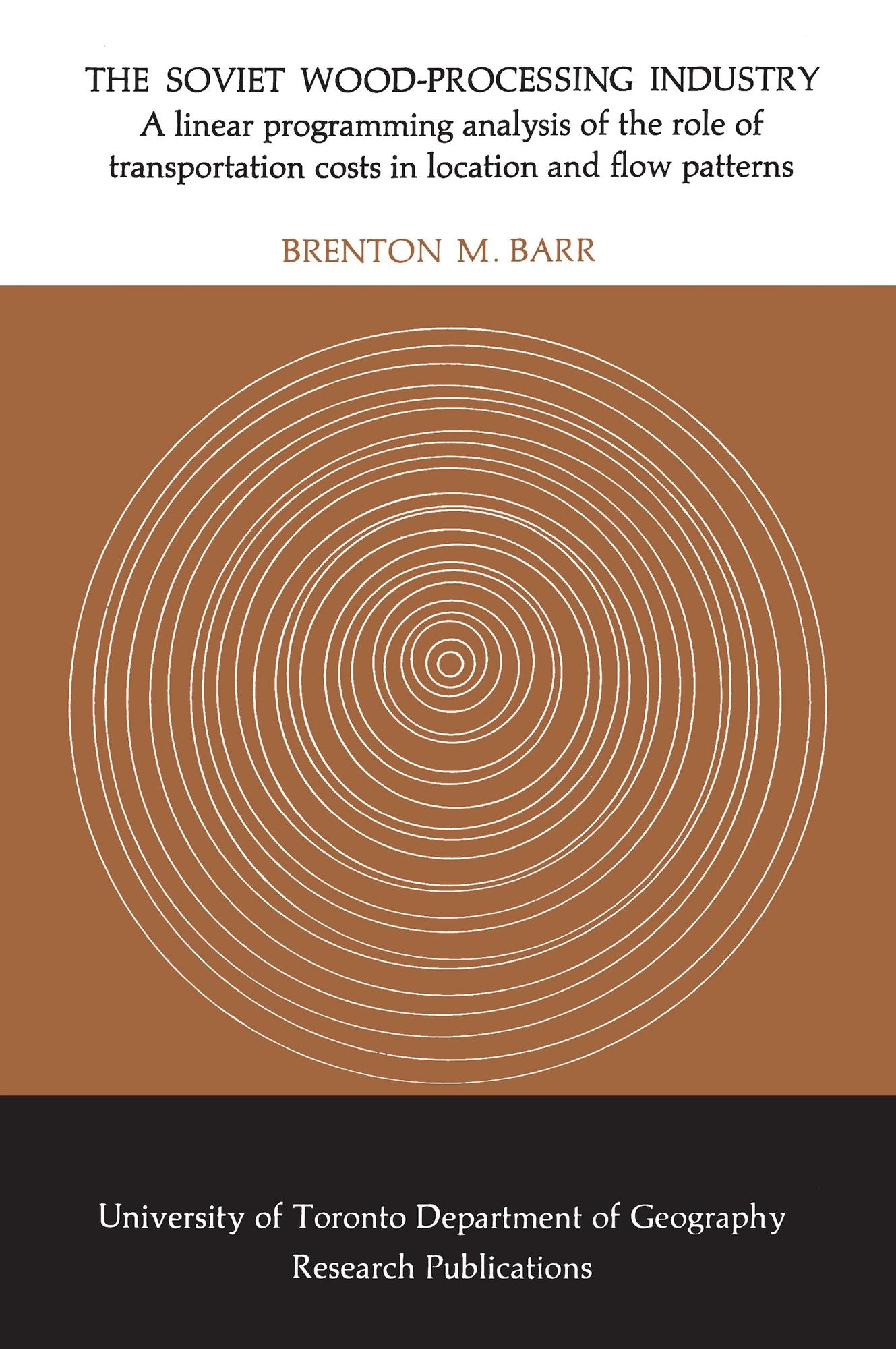 The Soviet Wood-Processing Industry: A linear programming analysis of the role of transportation costs in location and flow patterns