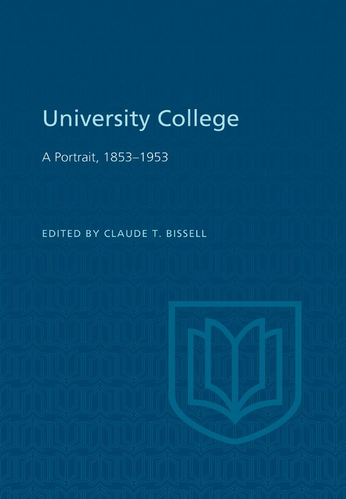 University College: A Portrait, 1853-1953