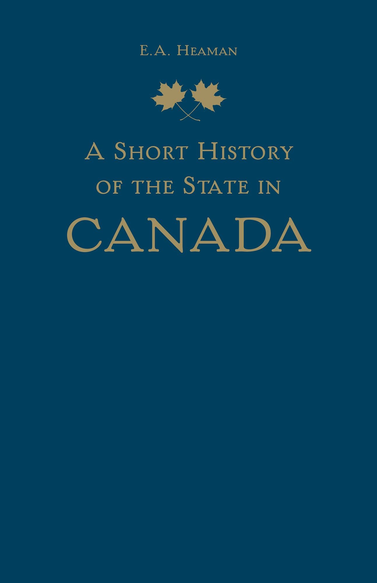 A Short History of the State in Canada