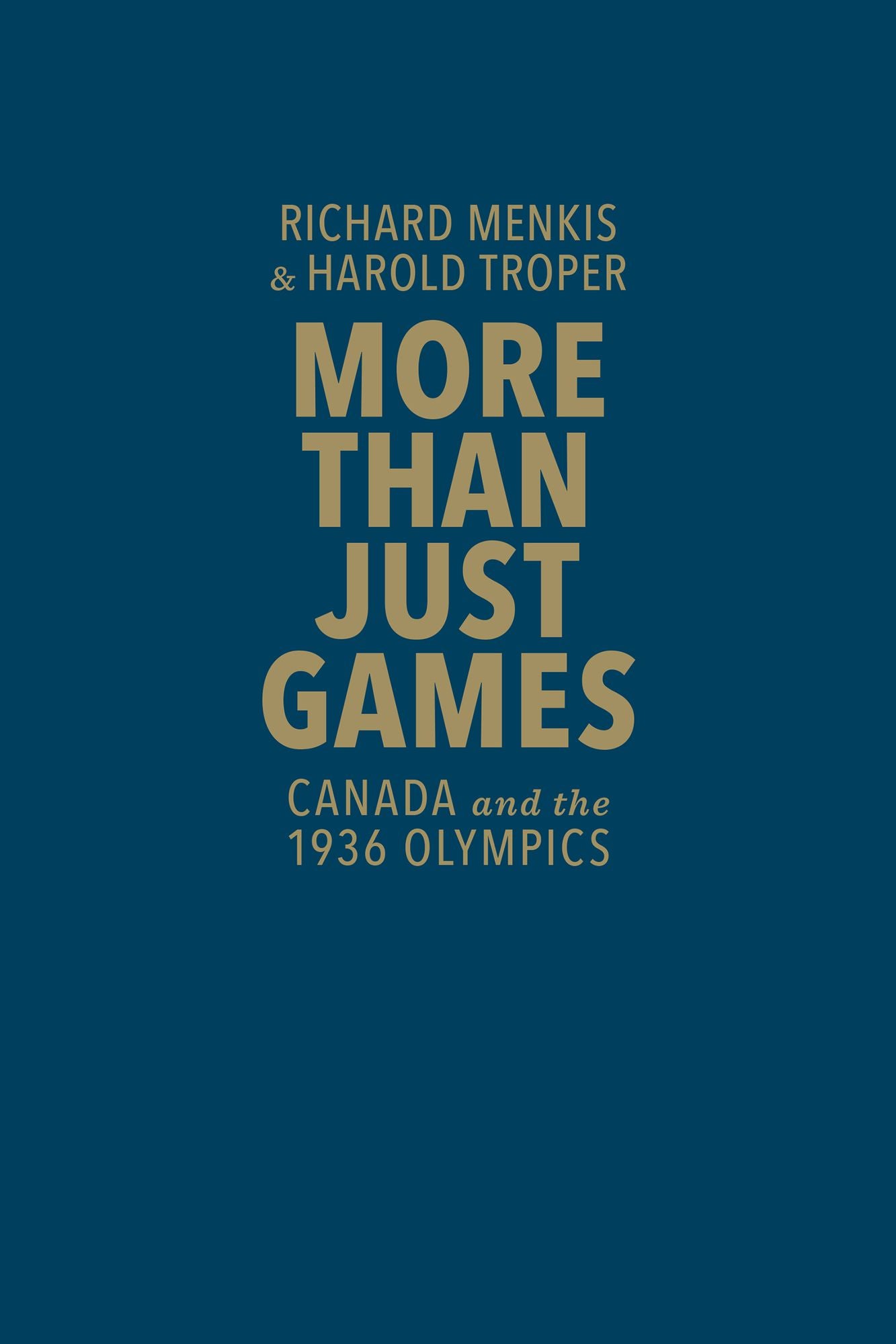 More than Just Games: Canada and the 1936 Olympics