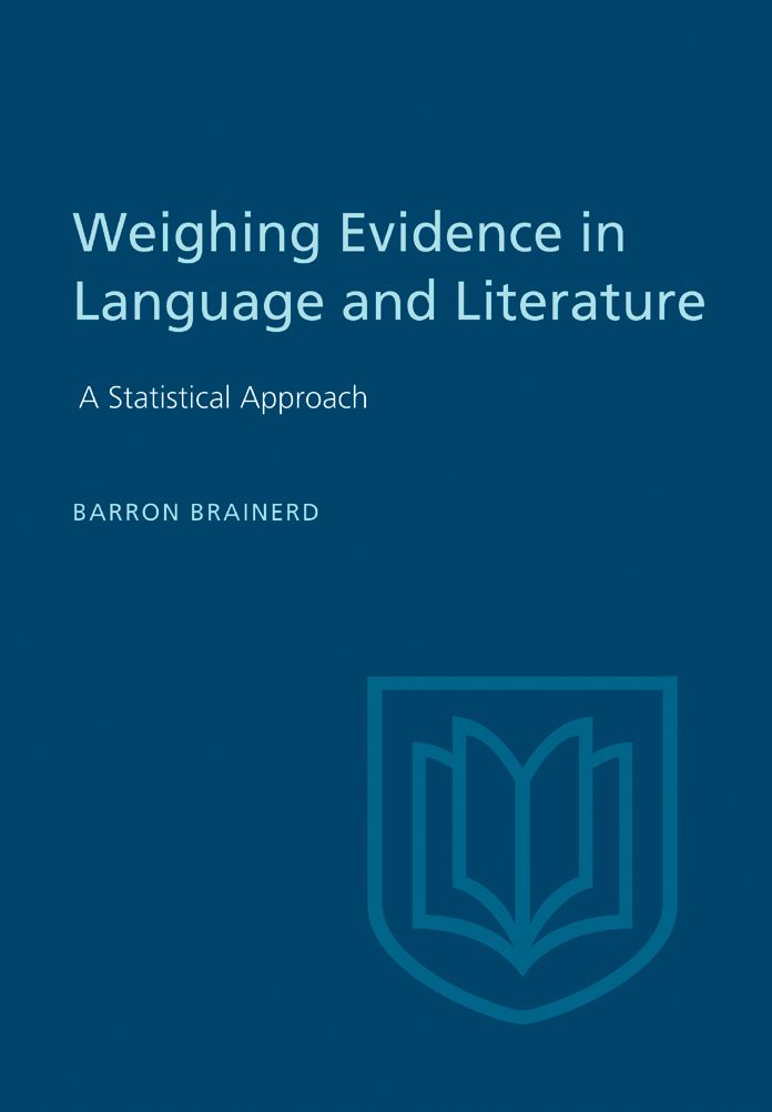 Weighting Evidence in Language and Literature: A Statistical Approach