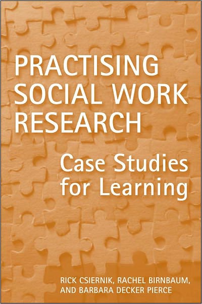 Practising Social Work Research: Case Studies for Learning