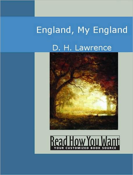 England, My England