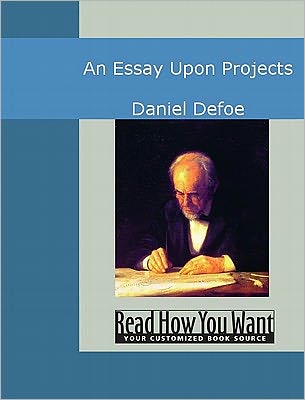 Essay Upon Projects
