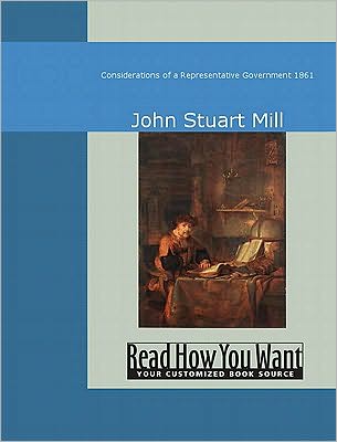 Considerations of a Representative Government 1861