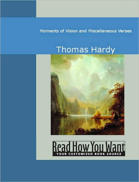 Moments of Vision and Miscellaneous Verses
