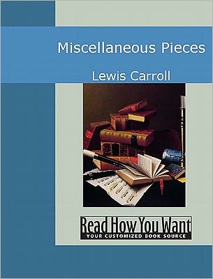 Miscellaneous Pieces
