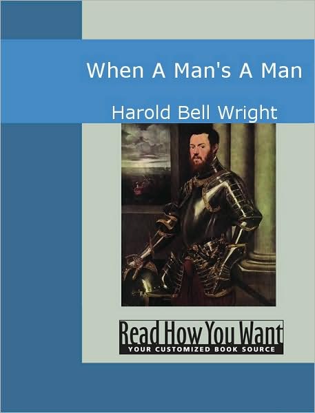 When a Man's a Man