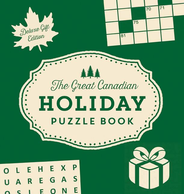 The Great Canadian Holiday Puzzle Book: Deluxe Gift Edition