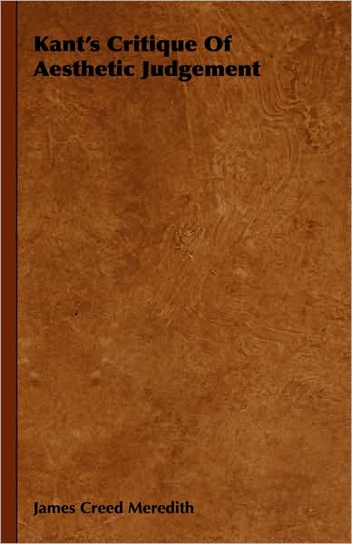 Kant's Critique of Aesthetic Judgement