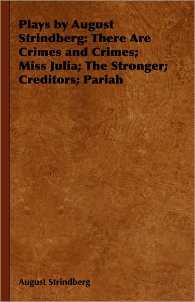 Plays By August Strindberg