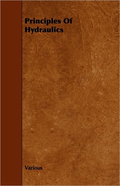 Principles Of Hydraulics