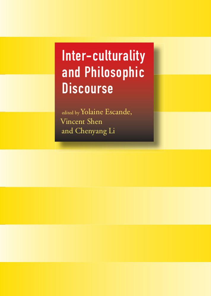 Inter-culturality and Philosophic Discourse