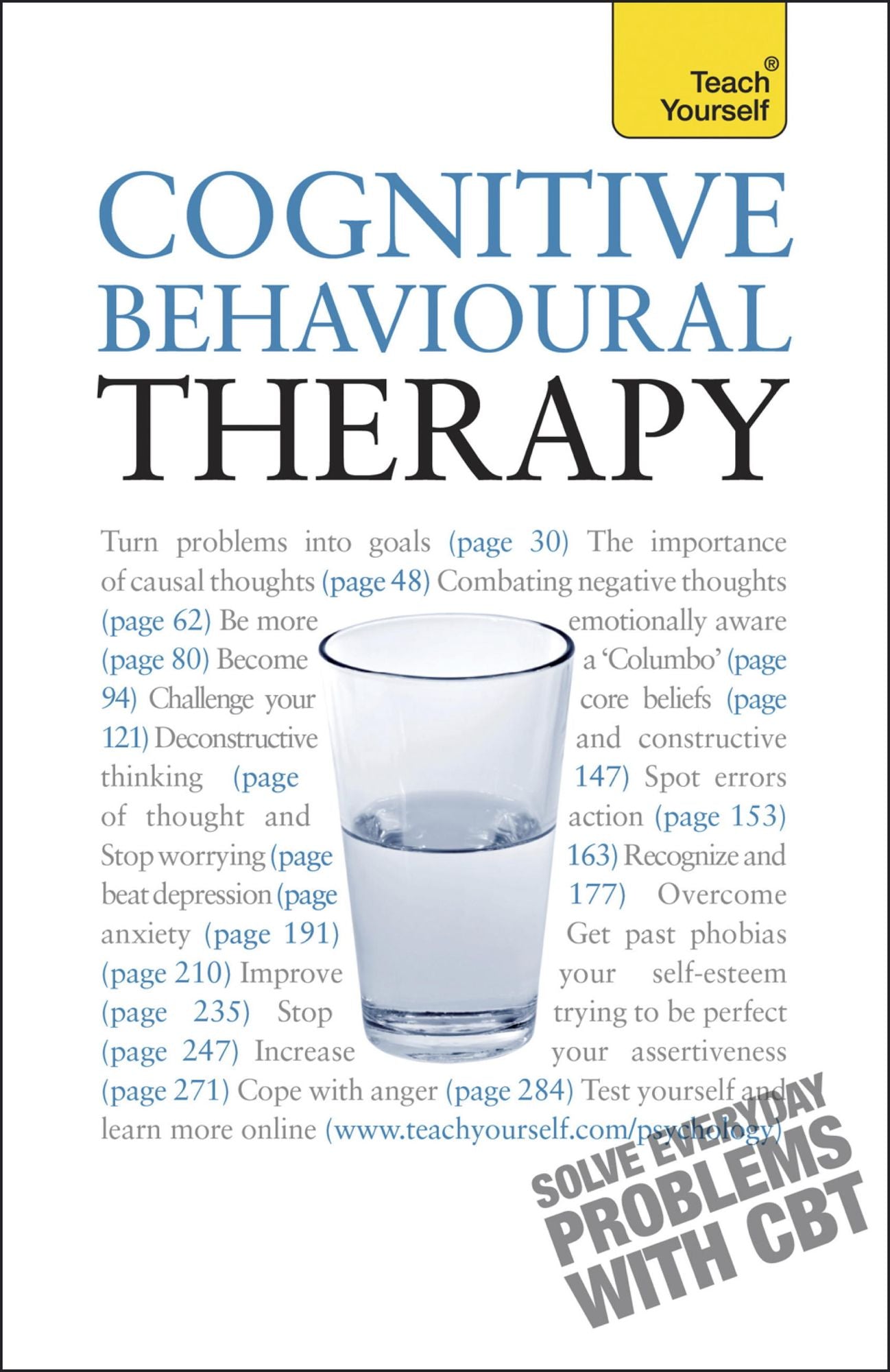 Cognitive Behavioural Therapy: CBT self-help techniques to improve your life