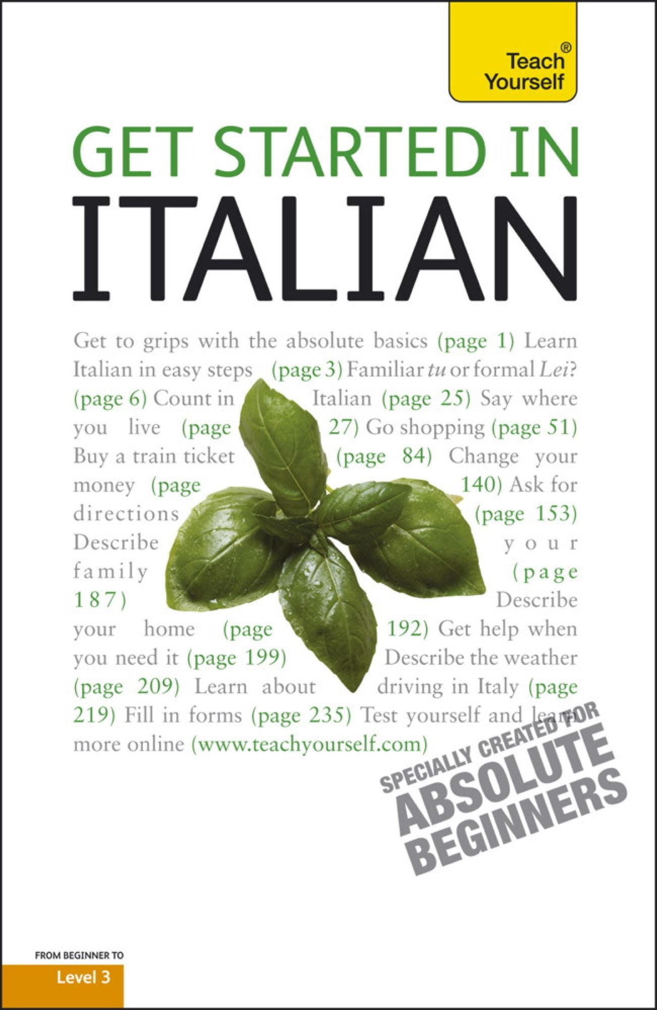 Get Started In Italian: Teach Yourself