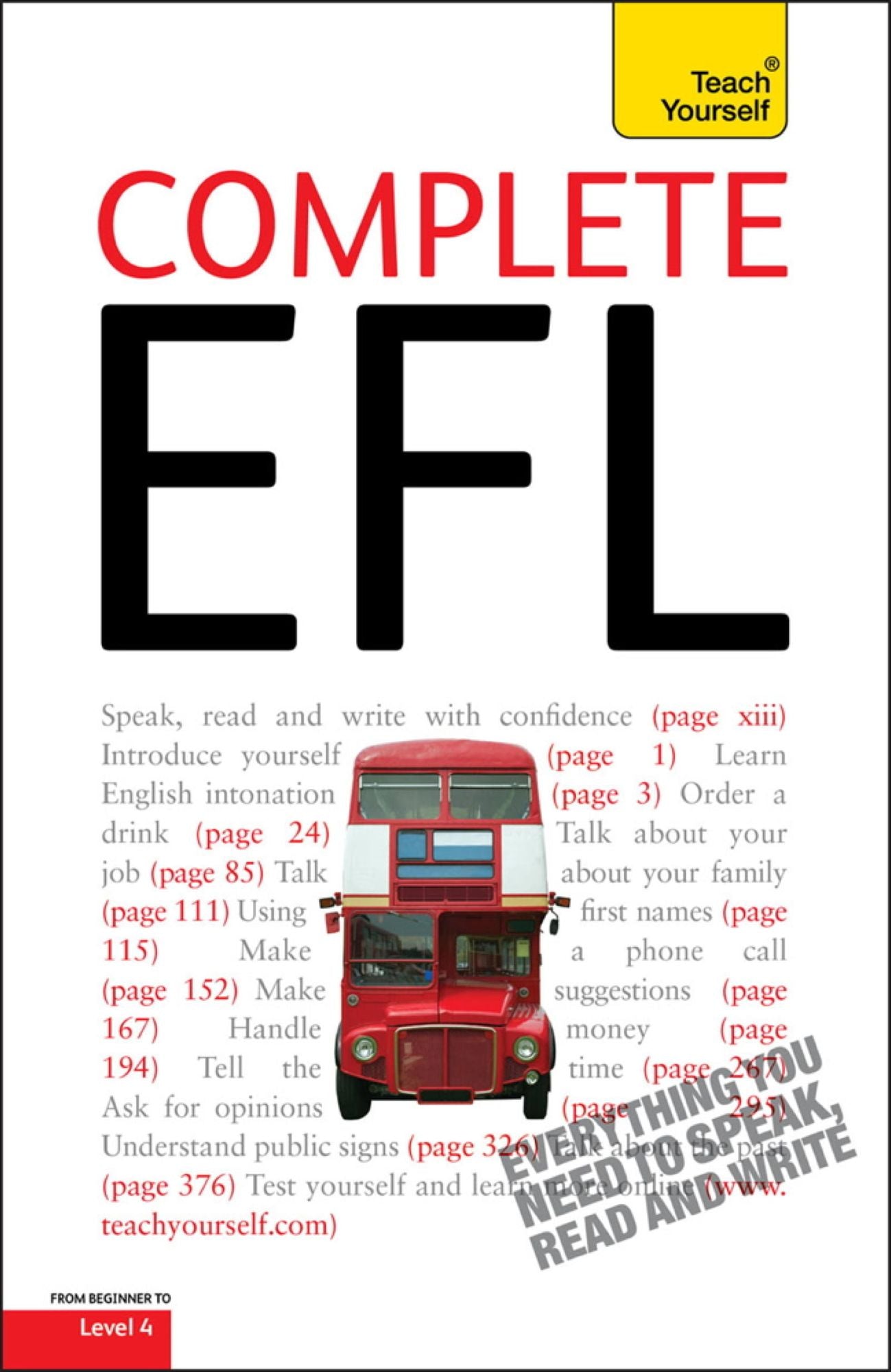 Complete English As A Foreign Language: Teach Yourself