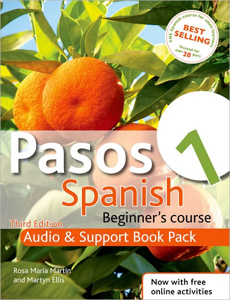 Pasos 1 Spanish Beginner's Course 3rd edition revised: Audio and Support Book Pack