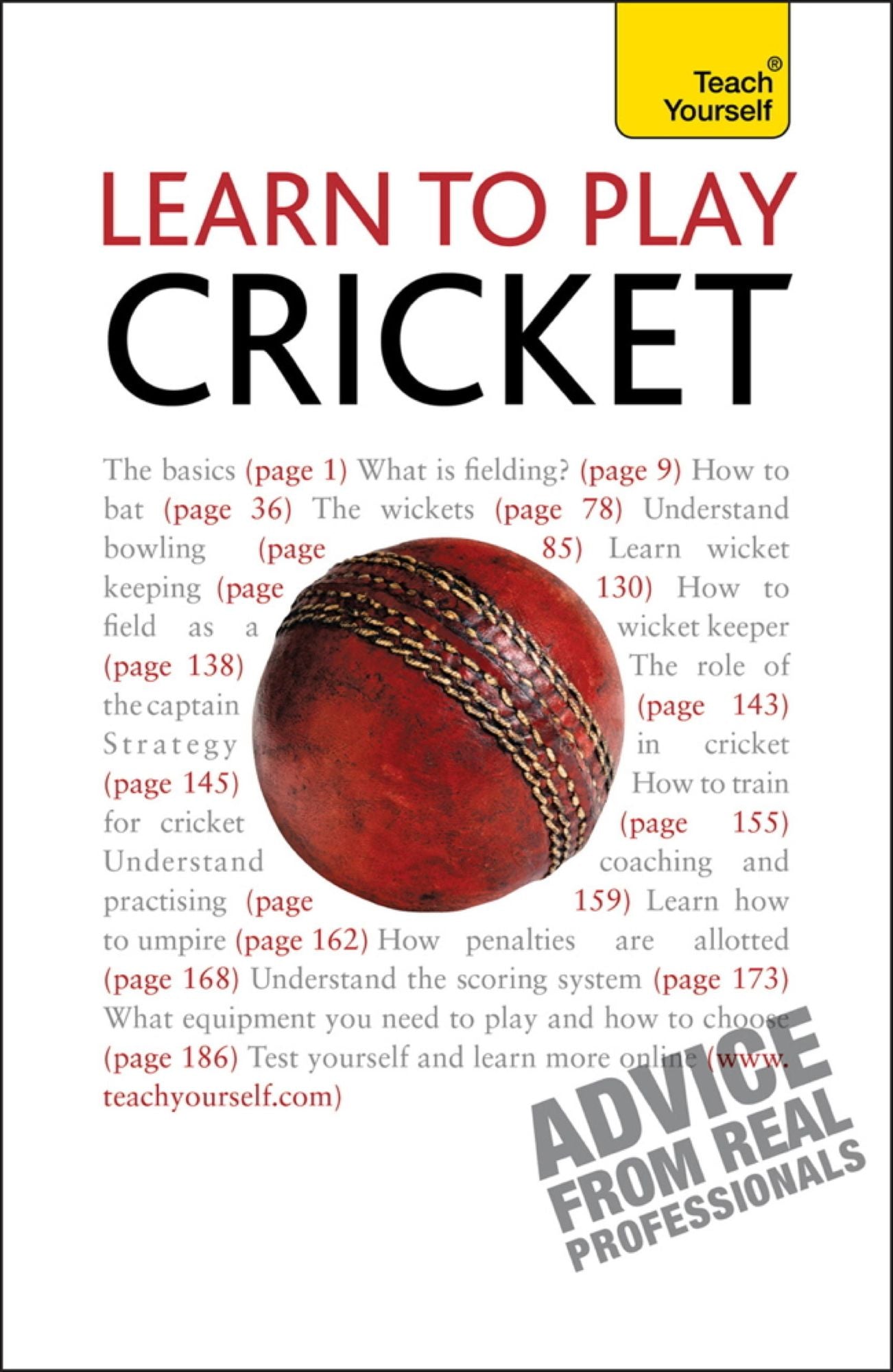 Learn To Play Cricket: Teach Yourself