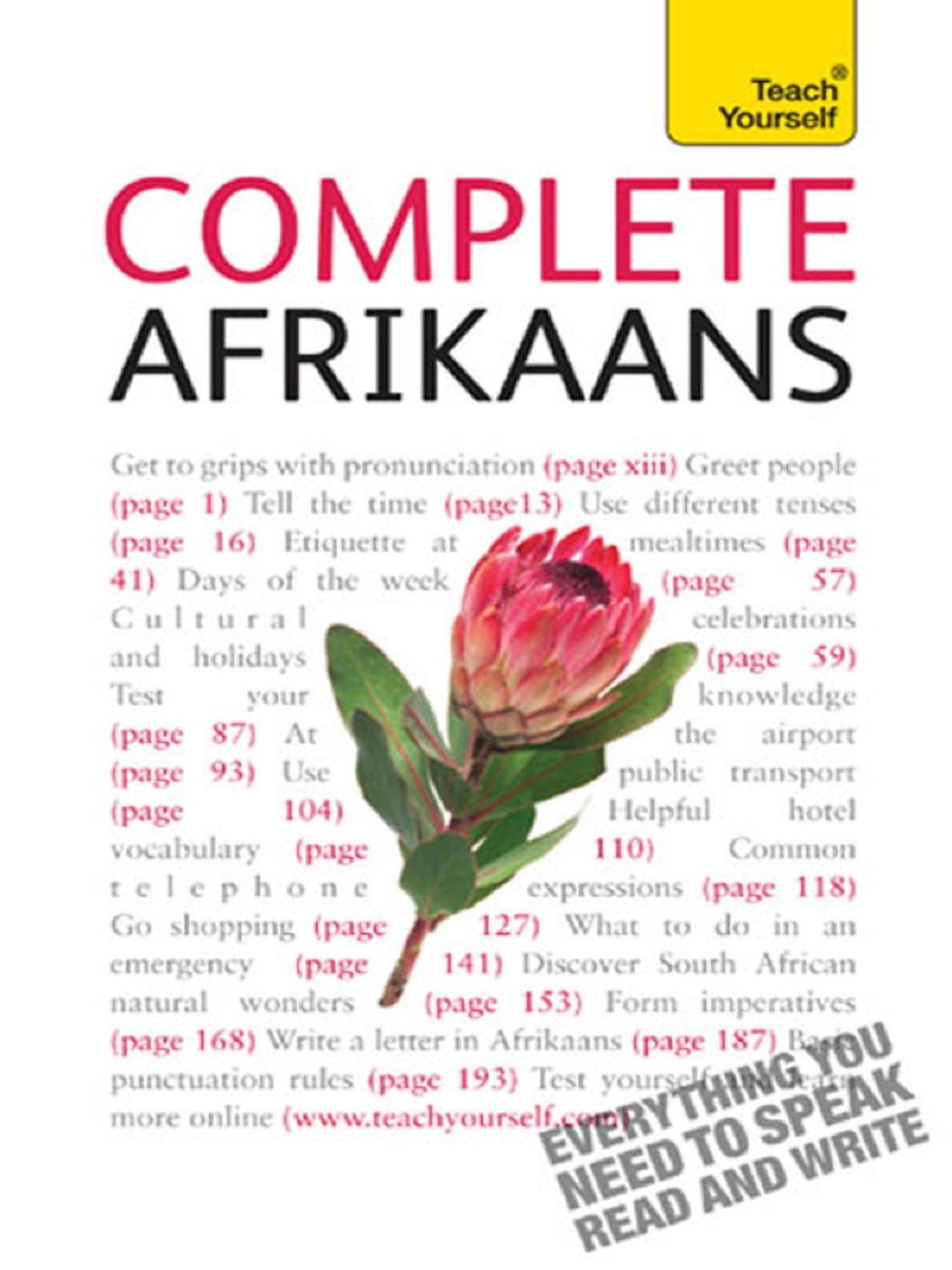 Complete Afrikaans Beginner to Intermediate Course: Learn to read, write, speak and understand a new language with Teach Yourself