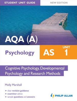 Aqa(a) as Psychology Unit 1, . Cognitive Psychology, Developmental Psychology and Research Methods